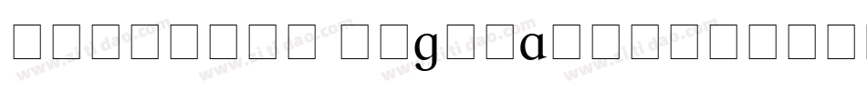 PCATimes Regular字体转换